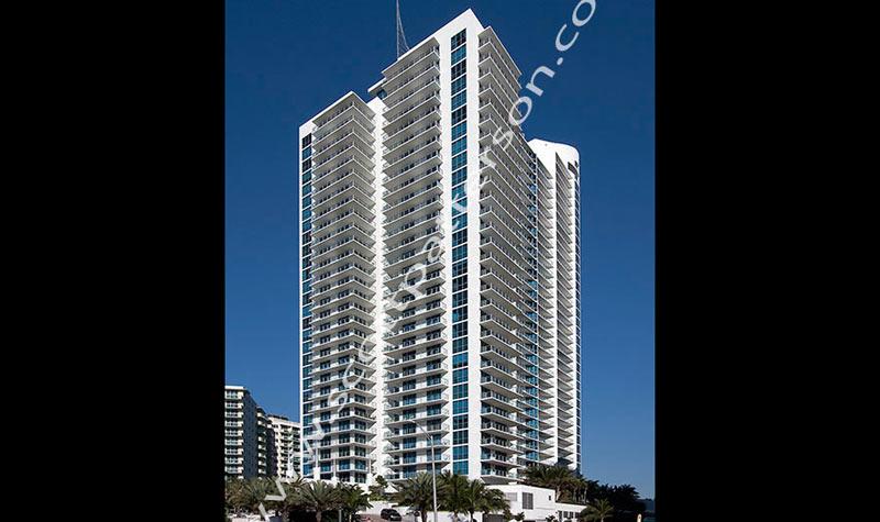 Ocean Palms Hollywood Florida Luxury Condo Street View