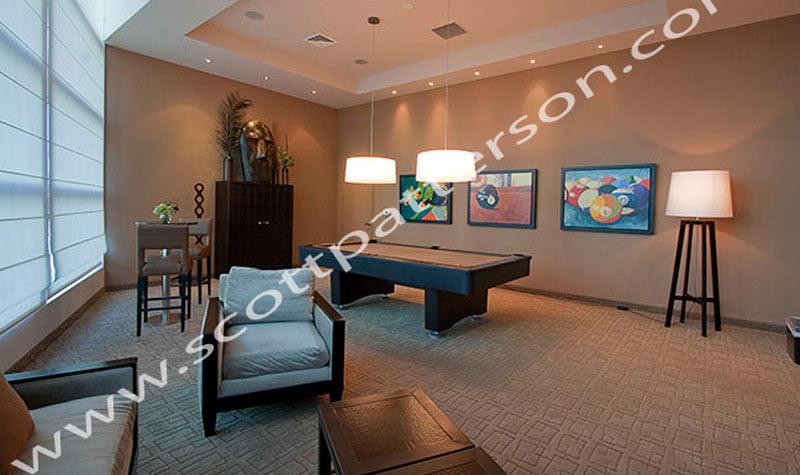 Ocean Palms Hollywood Florida Luxury Condo Game Room
