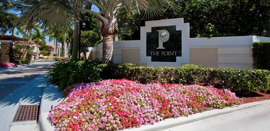 Courtyards at the Point Entrance