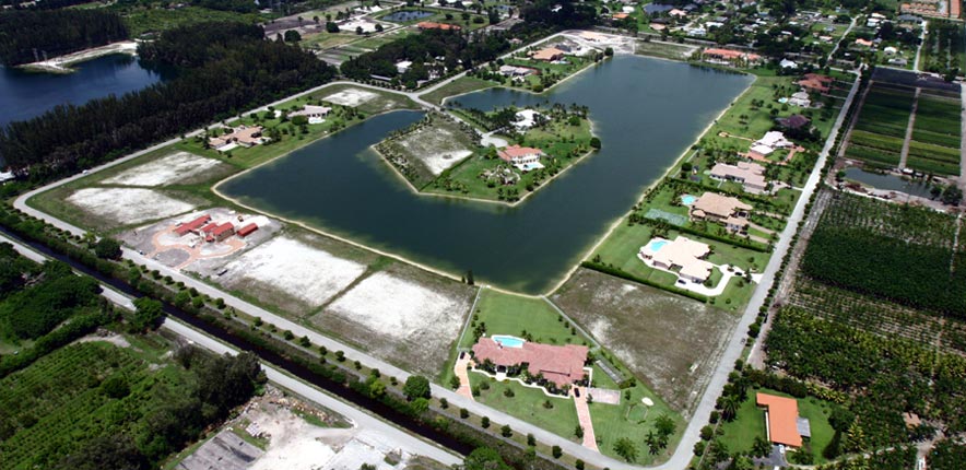 Exotic Acres Aerial View