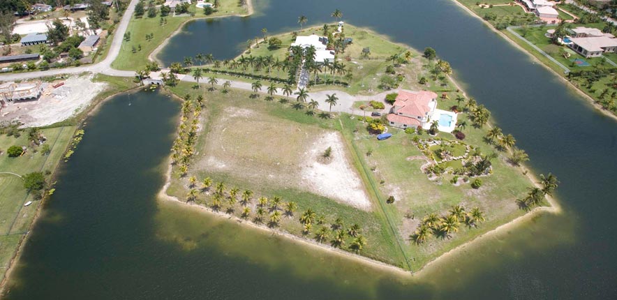 Exotic Acres Aerial View - Center