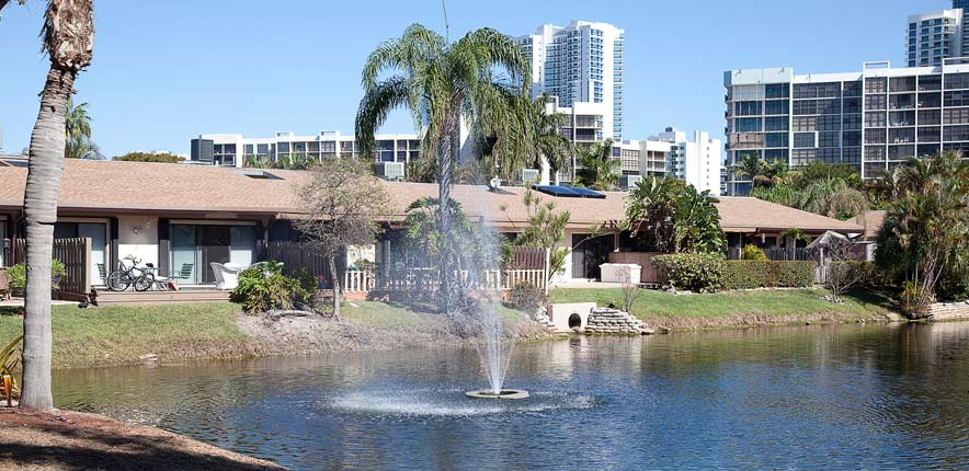 Harbourwood Villas Hallandale Luxury Condo Street View