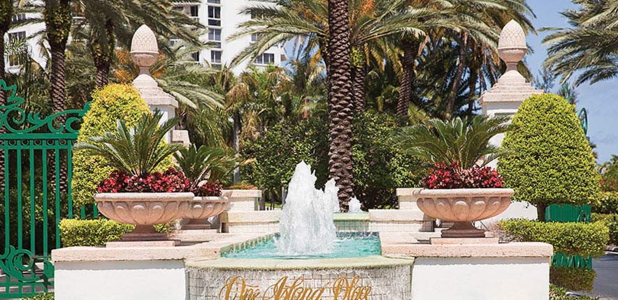 One Island Place Aventura Fountain For Luxury Condos