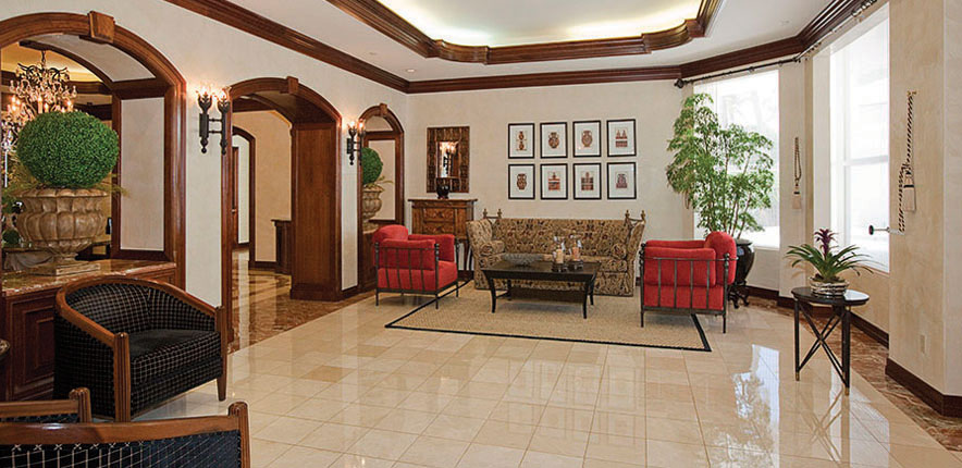 One Island Place Aventura Luxury Condo Sitting Area