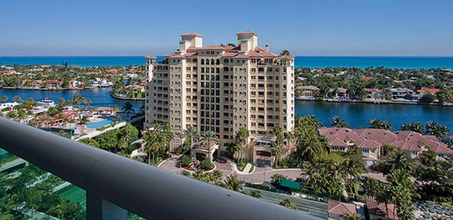 Porto Vita Aventura Luxury Condo Balcony View