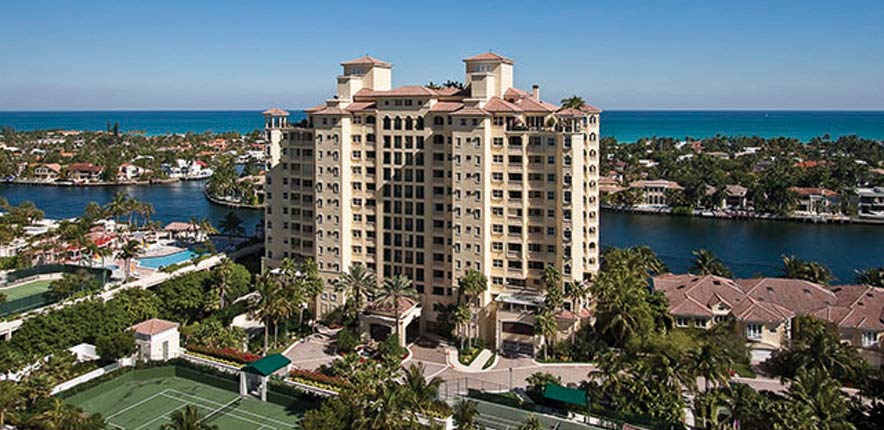 Porto Vita Aventura Luxury Condo Aerial View with Amenities