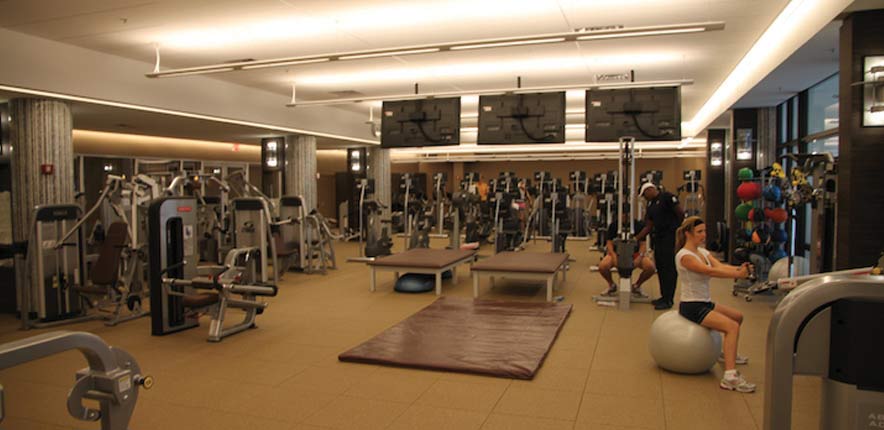 The Point Aventura Luxury Condo Fitness Facility