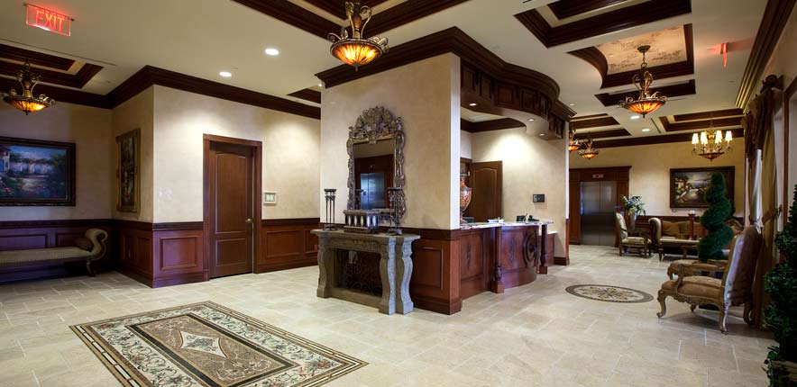 Villas of Positano Hollywood Florida Luxury Condo Lobby View